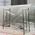 Grandview Sheets Acrylic Factory por túnel transparente de acuario grande de 10 m de largo
